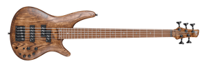 Ibanez SR655E-NNF Standard 5 String Natural Browned Burst Flat Electric Bass Guitar